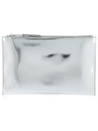 Rochas Metallic Zip Clutch