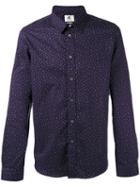 Ps By Paul Smith - Printed Shirt - Men - Cotton - M, Blue, Cotton