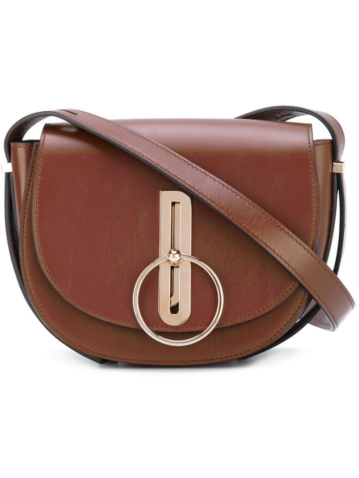 Nina Ricci Compas Saddle Bag - Brown