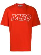 Mcq Alexander Mcqueen Logo Print T-shirt - Red