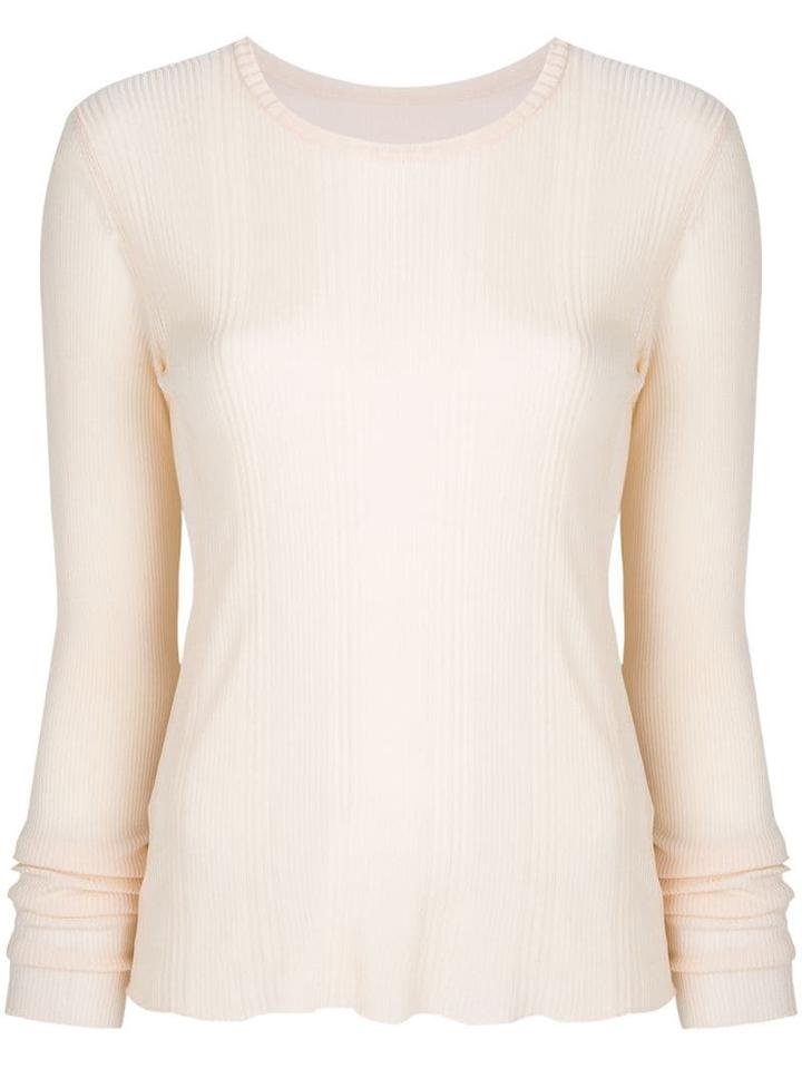 Maison Margiela Long-sleeve Sweater - Neutrals