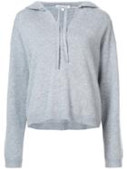 Elizabeth And James Cashmere Drawstring Top - Grey
