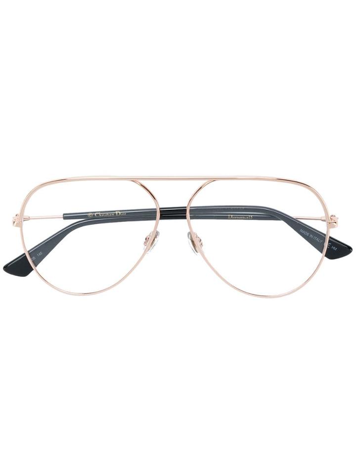 Dior Eyewear Essence Aviator Glasses - Metallic