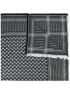 Études Papier Keffieh Scarf - Black