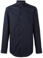 Boss Hugo Boss Classic Shirt, Men's, Size: 42, Blue, Cotton