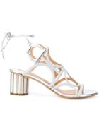 Salvatore Ferragamo Gancini Sandals - Grey