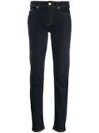 Versace Jeans Couture Mid Rise Skinny Jeans - Blue