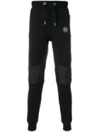 Alexander Mcqueen Embroidered Track Trousers - Black
