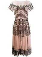 Temperley London Clio Embellished Midi Dress - Black