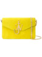 Jw Anderson Logo Shoulder Bag - Yellow & Orange