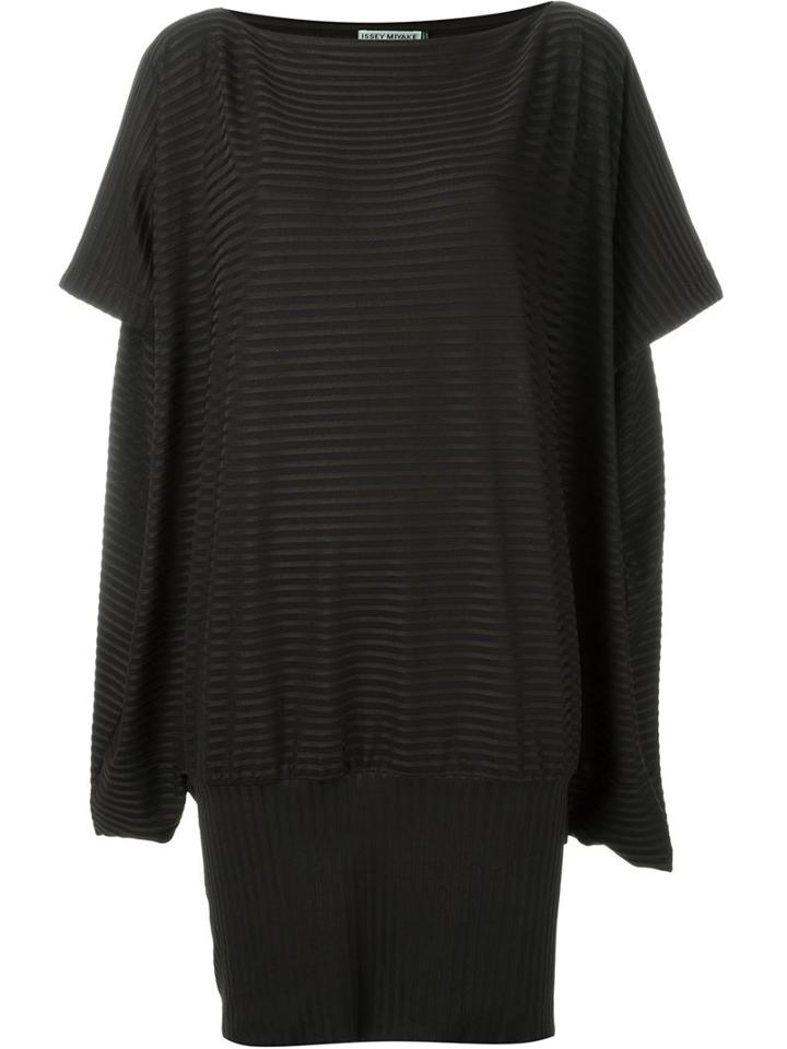 Issey Miyake Longline Pleated Top