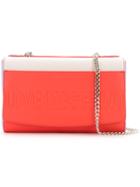 Love Moschino - Blockcolour Foldover Shoulder Bag - Women - Polyurethane - One Size, Yellow/orange, Polyurethane
