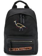 Lanvin Appliquéd Backpack - Black