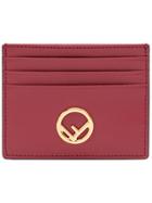 Fendi Logo Cardholder - Red