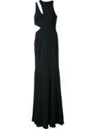 Jay Godfrey Cut-out Detail Dress, Women's, Size: 8, Black, Polyester/spandex/elastane