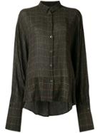 Palmer / Harding Checked Button-down Shirt - Green