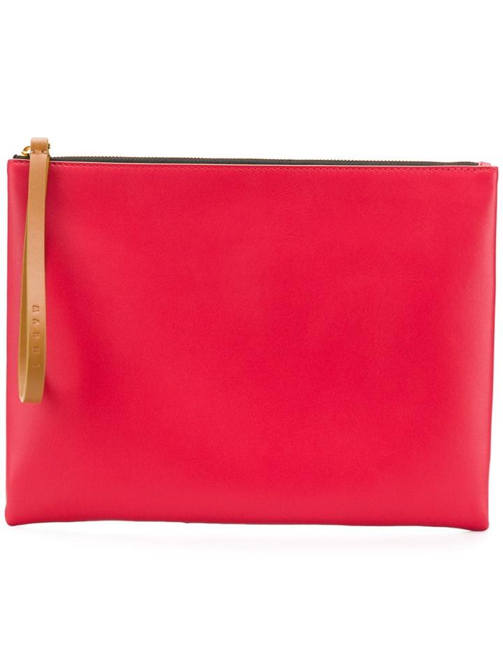 Marni Large Pouch - Red