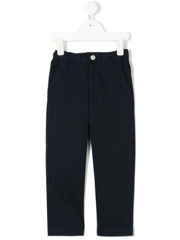 Oscar De La Renta Kids Classic Slim Pants - Blue