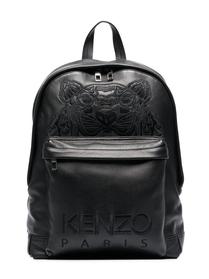 Kenzo Kenz Bkpk Lthr Blk - Black