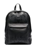 Kenzo Kenz Bkpk Lthr Blk - Black