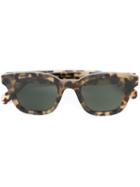 Céline Eyewear Square Frame Sunglasses, Women's, Brown, Acetate
