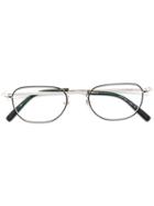 Matsuda Oval Frame Glasses, Grey, Titanium
