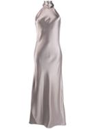 Galvan Sienna Dress - Grey