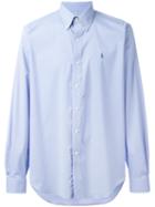Polo Ralph Lauren - Embroidered Logo Shirt - Men - Polyamide/spandex/elastane - L, Blue, Polyamide/spandex/elastane