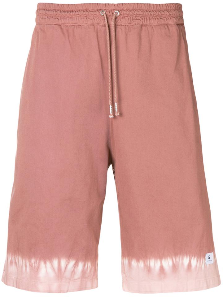 Department 5 Tie Dye Bermuda Shorts - Pink & Purple