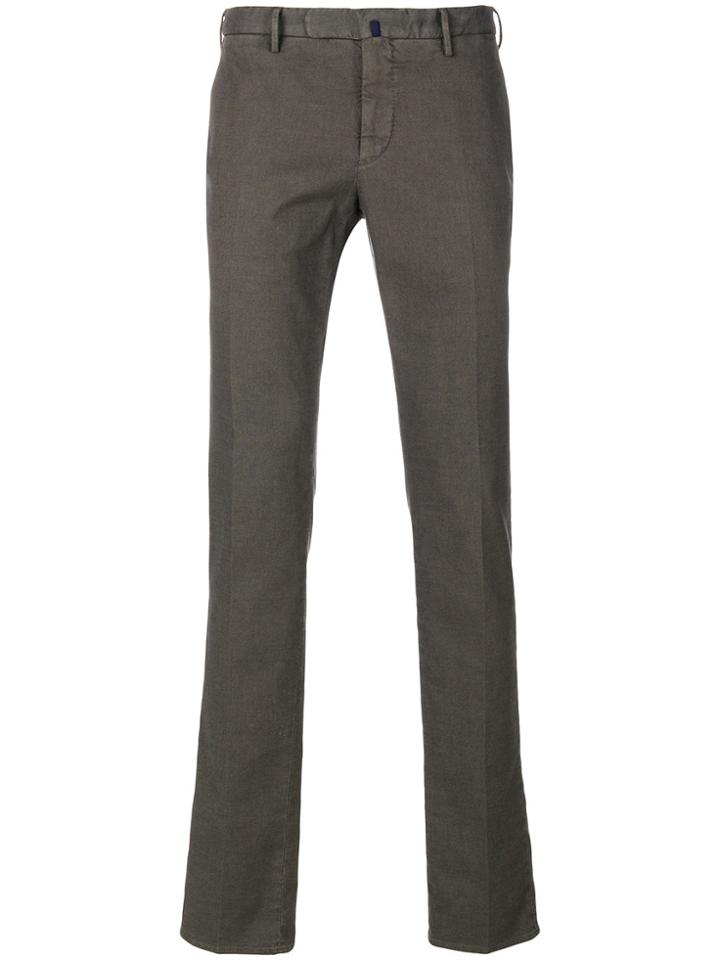 Incotex Slim-fit Trousers - Grey
