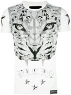 Philipp Plein Master T-shirt, Men's, Size: Large, White, Cotton