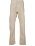 Simon Miller Mid-rise Tapered Jeans - Neutrals