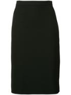 Dvf Diane Von Furstenberg Darcey Midi Skirt - Black