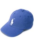 Ralph Lauren Kids - Logo Baseball Cap - Kids - Cotton/spandex/elastane - One Size, Blue