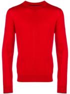Ps Paul Smith Crew Neck Sweater - Red