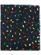 Sonia By Sonia Rykiel Printed Scarf, Women's, Black, Viscose/modal