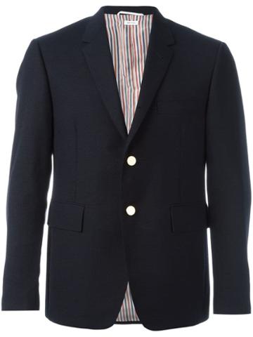 Thom Browne 2-ply Fresco Sport Coat - Blue
