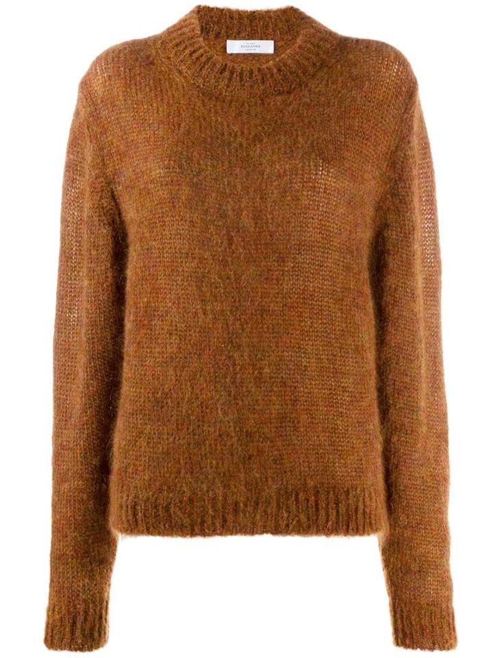 Roseanna Textured Knit Jumper - Brown