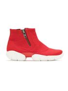 Mara Mac Sock Sneakers - Red
