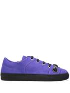 Alberto Fermani Studded Low Top Sneakers - Purple