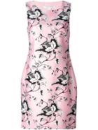 Diane Von Furstenberg 'sofia' Dress, Women's, Size: 10, Pink/purple, Silk/polyester/spandex/elastane/wool