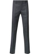 Maison Margiela Slim Fit Tailored Trousers, Men's, Size: 46, Black, Polyester/virgin Wool