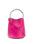 Marni Pannier Micro Studded Tote - Pink