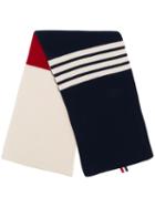 Thom Browne 4-bar Fun Mix Scarf - Red