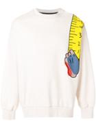 Henrik Vibskov Shoulder Tape Sweatshirt - Neutrals