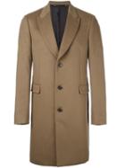 Paul Smith Peaked Lapel 'epsom' Coat, Men's, Size: 44, Brown, Cupro/cashmere/wool