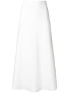 Sonia Rykiel A-line Midi Skirt - White