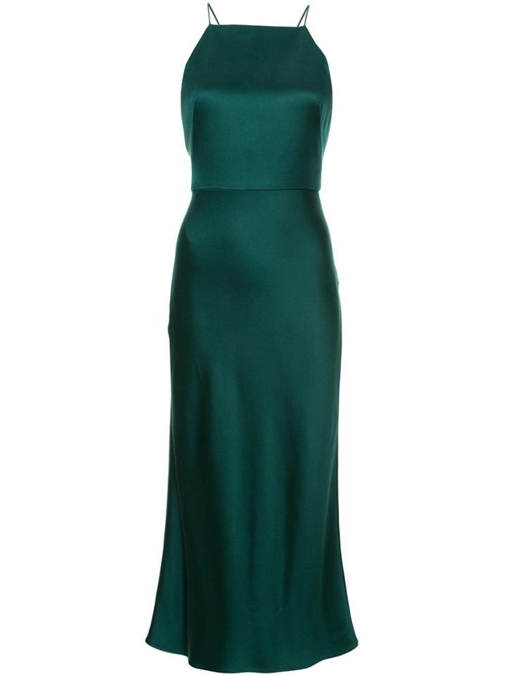 Jason Wu Collection Halter Neck Midi Dress - Green
