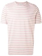 Conduit Stripe T-shirt - Men - Cotton - Xl, Pink/purple, Cotton, Oliver Spencer