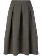 Société Anonyme - Marion Skirt - Women - Wool - 44, Grey, Wool